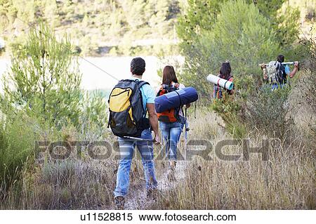 Hiking View Large Photo Image Stock Photography - Hiking. Fotosearch