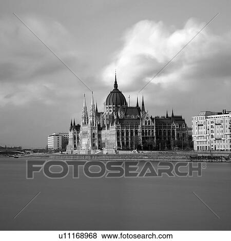 Hungarian Parliament building View Large Photo Image Stock Photo - Hungarian Parliament building. Fotosearch
