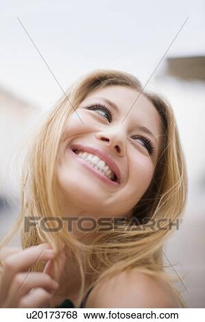 Laughing woman View Large Photo Image Stock Photo - Laughing woman. Fotosearch