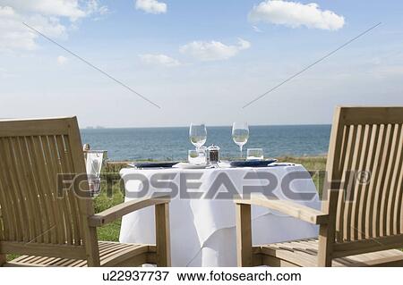 Stock Photo - Luxury Vacation with a view. Fotosearch