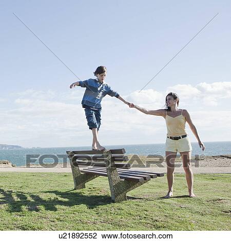 Mother and son View Large Photo Image Stock Image - Mother and son. Fotosearch
