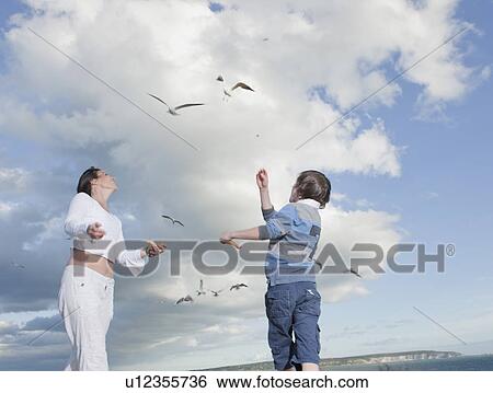 Mother and son View Large Photo Image Stock Photograph - Mother and son. Fotosearch