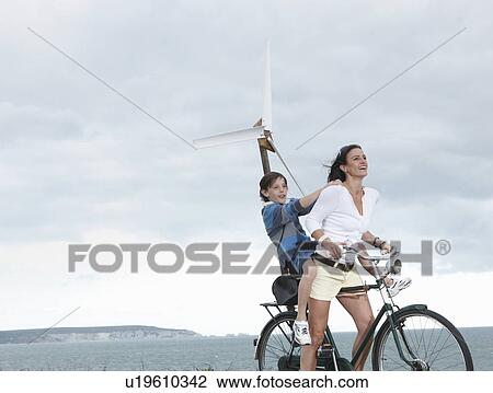 Stock Image - Mother & son. Fotosearch