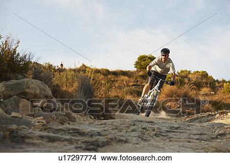 Mountain Biking View Large Photo Image Picture - Mountain Biking. Fotosearch