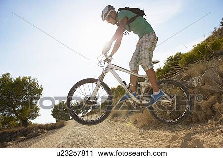 Mountain Biking View Large Photo Image Stock Image - Mountain Biking. Fotosearch