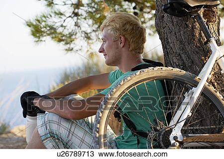 Mountain Biking View Large Photo Image Stock Image - Mountain Biking. Fotosearch