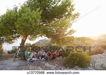 Mountain Biking View Large Photo Image Stock Photo - Mountain Biking. Fotosearch