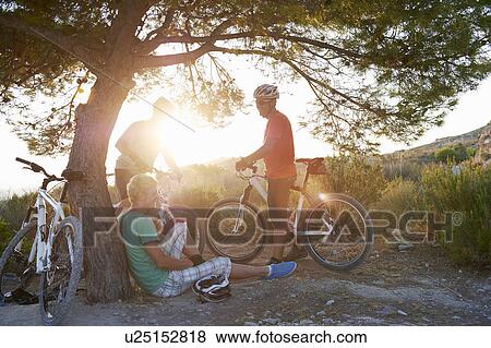 Mountain Biking View Large Photo Image Stock Photo - Mountain Biking. Fotosearch