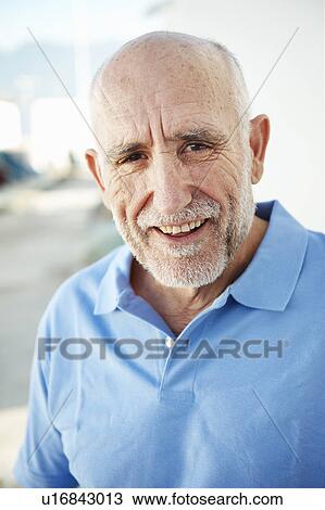 Stock Image - Portrait of fisherman. Fotosearch