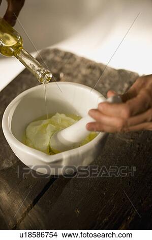 Picture - Preparing cream. Fotosearch