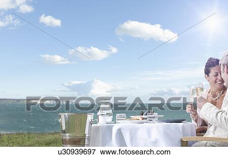 Stock Photo - Romantic couple. Fotosearch