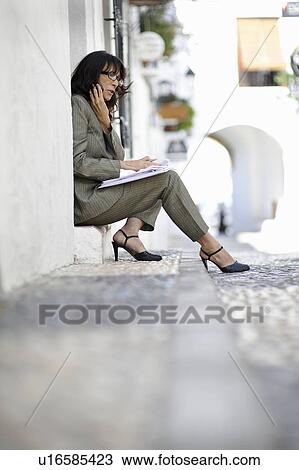Stock Image - Small Town Business. Fotosearch