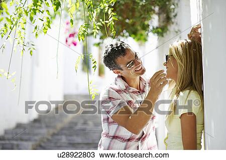 Stock Image - Small Town Tourism. Fotosearch