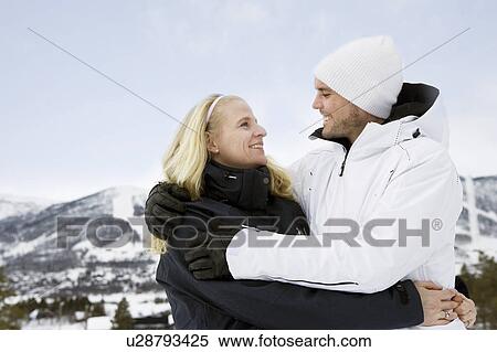 Stock Photography - Smiling couple. Fotosearch
