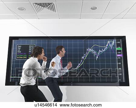 Successful businessmen with graph View Large Photo Image Picture - Successful businessmen with graph. Fotosearch