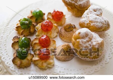 Stock Image - Sweet italian pastries. Fotosearch