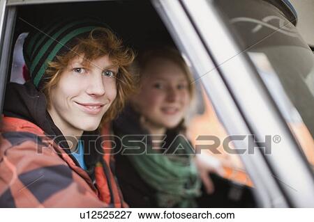 Stock Photo - Teenage couple. Fotosearch