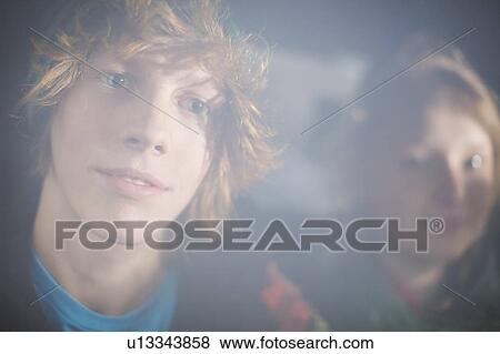 Stock Photo - Teenage couple. Fotosearch