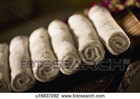 Stock Image - Towels. Fotosearch