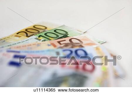 Various banknotes in Euro currency View Large Photo Image Stock Photography - Various banknotes in Euro currency. Fotosearch