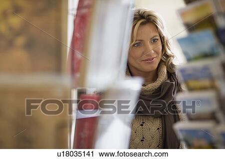 Stock Image - Window shopping. Fotosearch