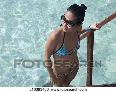 Woman in bikini View Large Photo Image Stock Image - Woman in bikini. Fotosearch