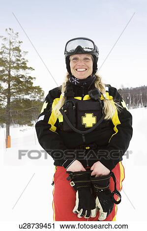 Stock Image - Woman Rescue. Fotosearch