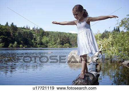 5Y girl by a lake View Large Photo Image Stock Photo - 5Y girl by a lake. Fotosearch