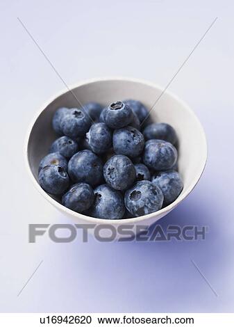 Blueberries in white bowl View Large Photo Image Stock Image - Blueberries in white bowl. Fotosearch
