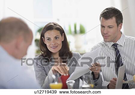 Business lunch View Large Photo Image Stock Photo - Business lunch. Fotosearch