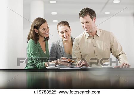 Stock Photography - Business meeting. Fotosearch