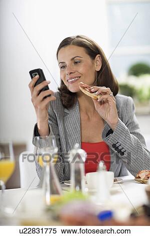 Stock Photography - Business woman in love. Fotosearch