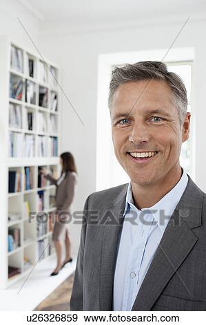 Stock Photo - Businessman portrait. Fotosearch