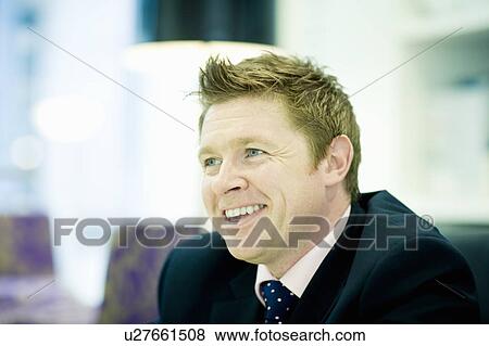 Businessman Portrait View Large Photo Image Stock Photo - Businessman Portrait. Fotosearch