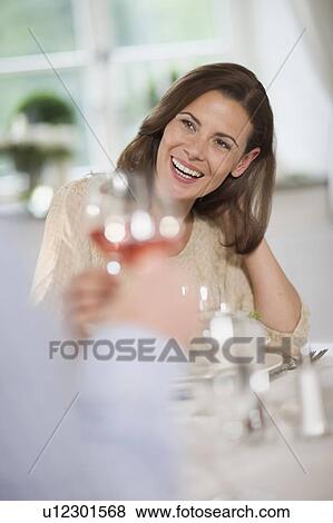 Cheering woman View Large Photo Image Stock Photo - Cheering woman. Fotosearch