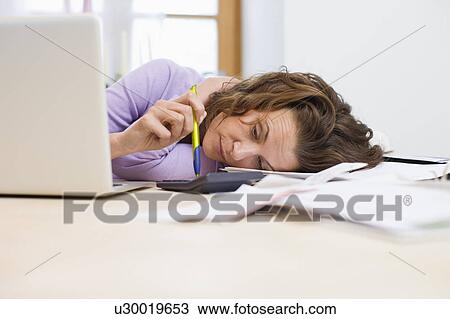 Stock Image - Desperate housewife. Fotosearch