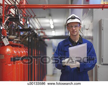 Engineer in Turbine Hall View Large Photo Image Stock Photograph - Engineer in Turbine Hall. Fotosearch