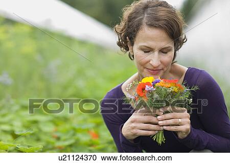 Stock Image - Farming vegetables and fruits. Fotosearch