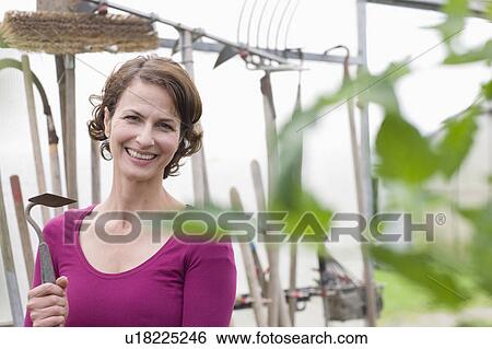 Stock Photograph - Farming vegetables and fruits. Fotosearch