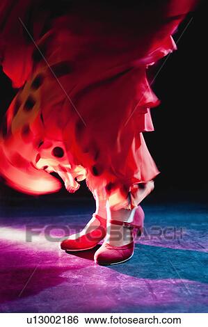 Stock Photograph - Flamenco feet. Fotosearch