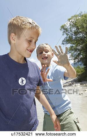 Free Time by the River in the Mountains View Large Photo Image Stock Image - Free Time by the River in the Mountains. Fotosearch
