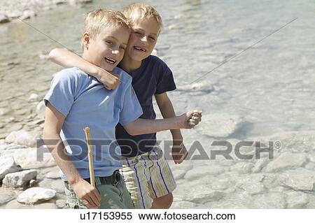 Free Time by the River in the Mountains View Large Photo Image Stock Photography - Free Time by the River in the Mountains. Fotosearch