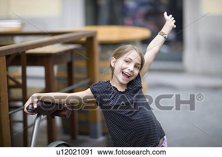 Stock Image - Little girl. Fotosearch