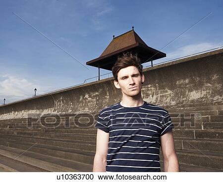 Man with roof over head View Large Photo Image Stock Image - Man with roof over head. Fotosearch