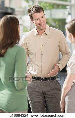 Picture - Meeting of some people. Fotosearch