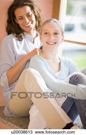 Mother and daughter View Large Photo Image Stock Image - Mother and daughter. Fotosearch