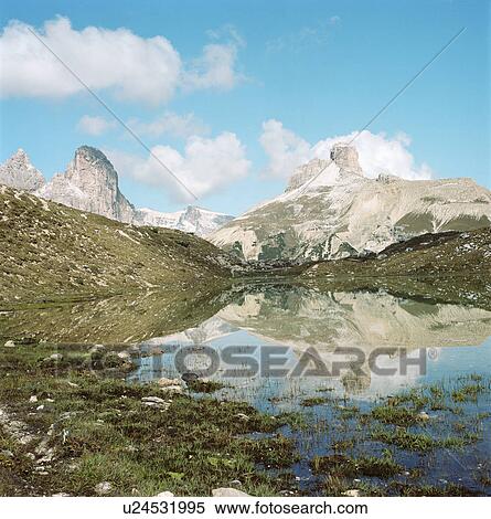 Stock Photography - Mountain Lake. Fotosearch