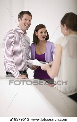 People in an office View Large Photo Image Stock Image - People in an office. Fotosearch