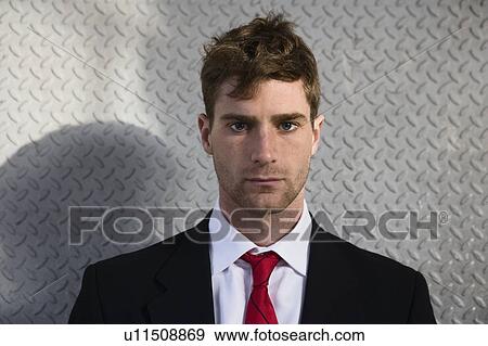 Stock Photo - Portrait of a businessman. Fotosearch