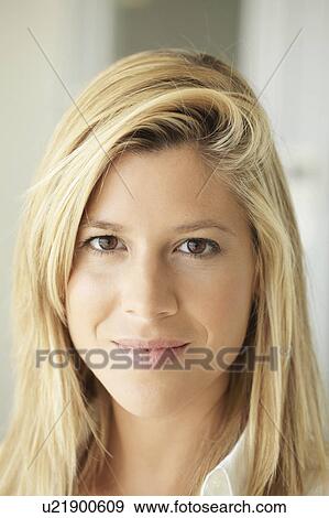Portrait of attractive young woman View Large Photo Image Stock Photo - Portrait of attractive young woman. Fotosearch